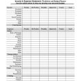 Personal Income Tax Spreadsheet