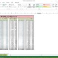 Profit And Loss Account Template Excel