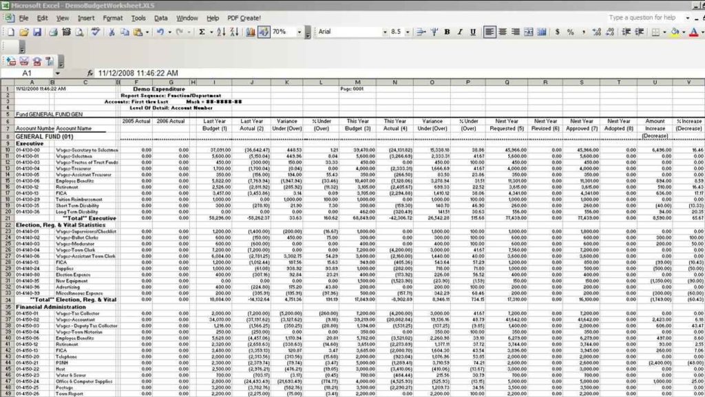 Project Management Spreadsheet Template Free