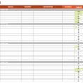 Project Spreadsheet Template Excel