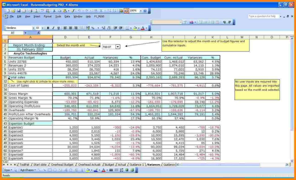 Sample Budget Template For Non Profit Organization —