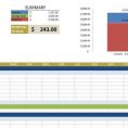 Sample Company Budget Spreadsheet