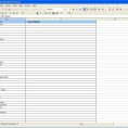 Sample Excel Spreadsheet For Budget