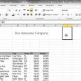 Sample Excel Spreadsheets With Data