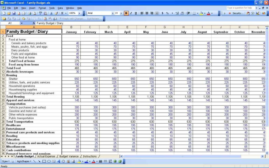 Sample Excel Spreadsheet With Data — Db 1835