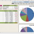 Sample Project Budget Spreadsheet Excel