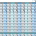 Sample Sales Forecast Spreadsheet Excel
