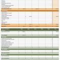Simple Excel Spreadsheet Template