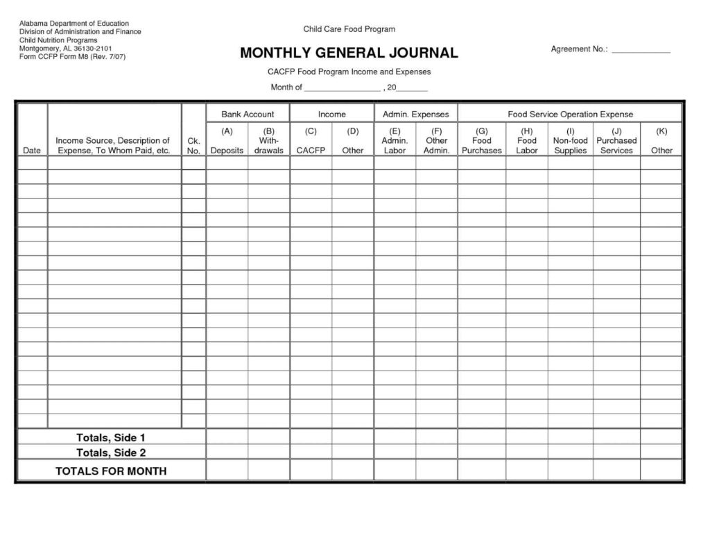 Accounting Spreadsheet Templates For Small Business