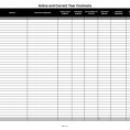 Spreadsheet To Track Expenses