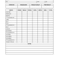 Template For Business Expenses And Income