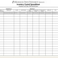 Tool Inventory Spreadsheet Template