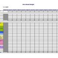 What Does A Budget Spreadsheet Look Like