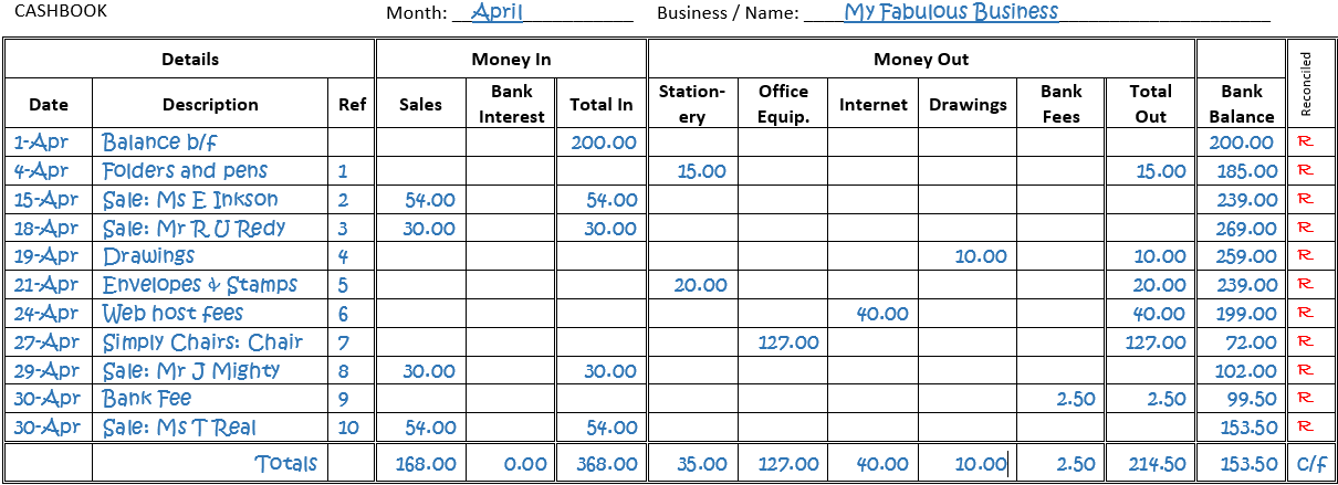 Accounting Forms Templates — db-excel.com