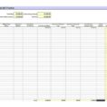 Monthly Billing Spreadsheet Template