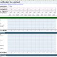 Budget Template Excel