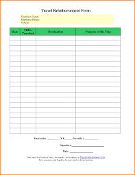 Expense Form Template