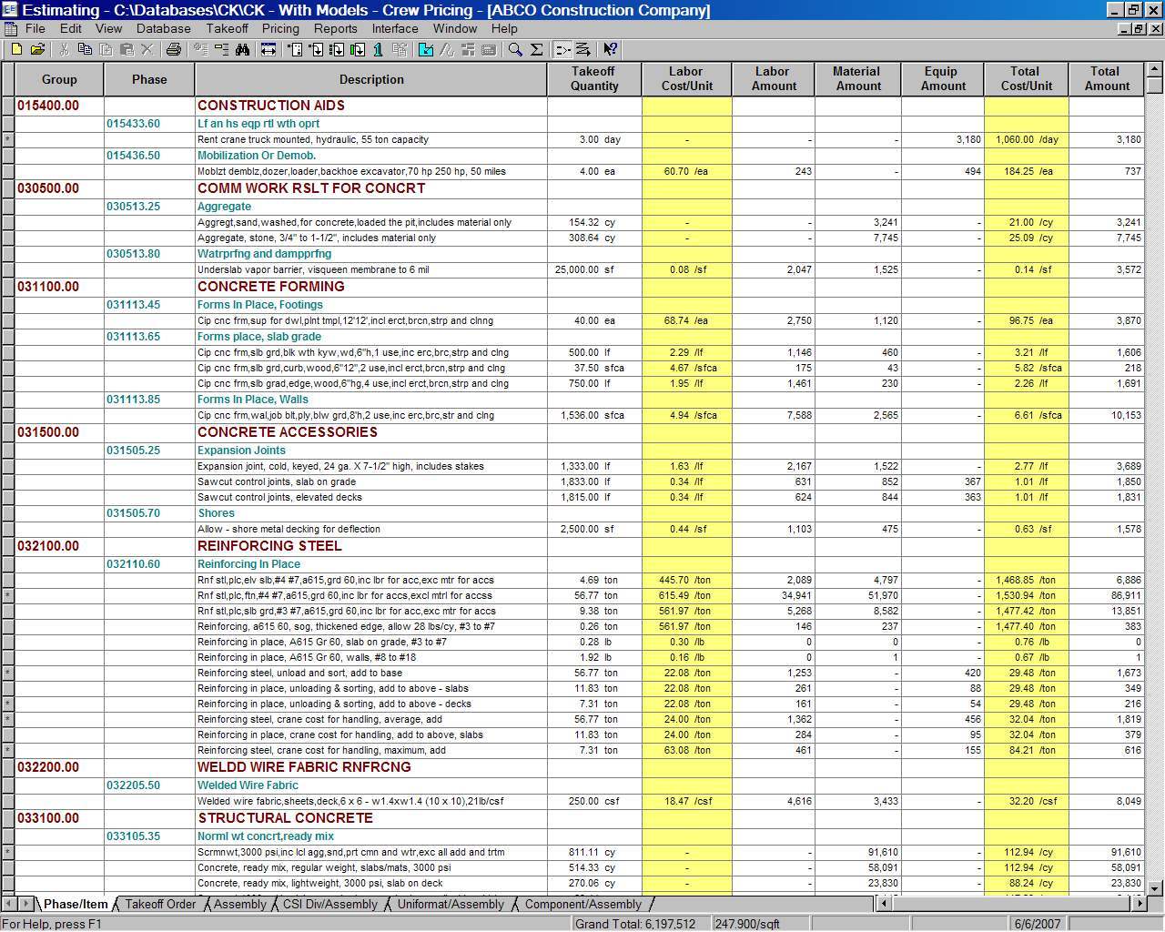 microsoft excel cost