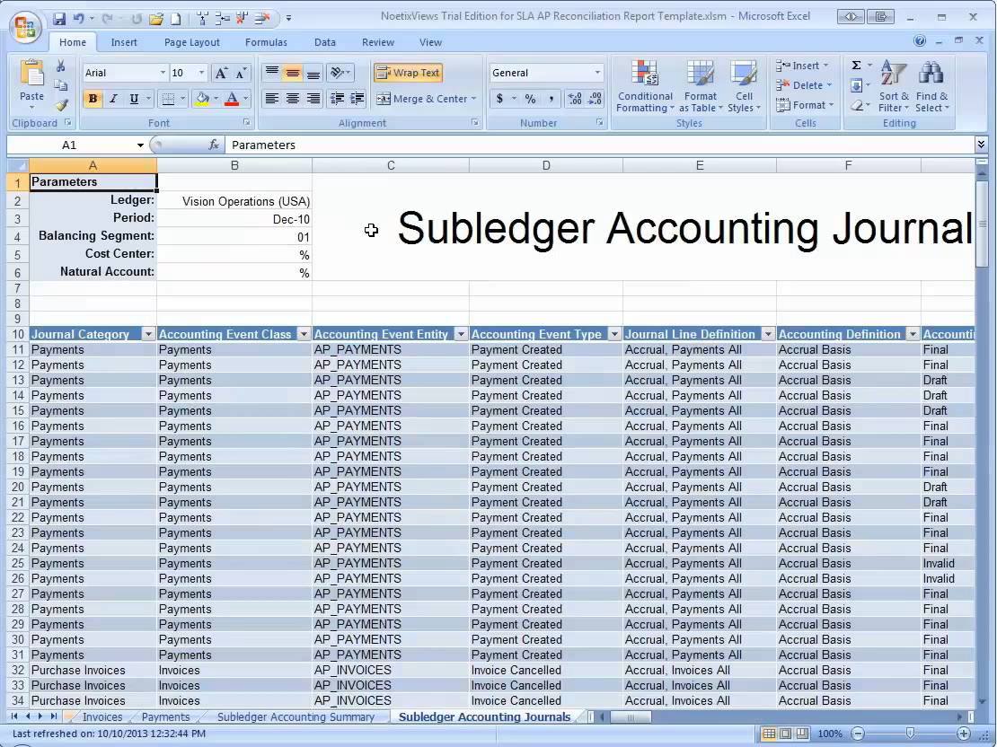 maintain number assignment for accounting documents