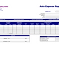 Monthly Expense Report Template 3