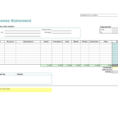 Monthly Expense Report Template 4
