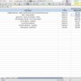 Monthly Expenses Template