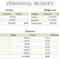 Personal Financial Planning Template Free Download