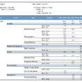 Project Cost Tracking Template Excel