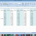 Sample Spreadsheet For Small Business