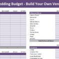 Simple Budget Template Excel 1