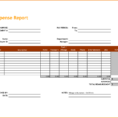 Travel Expense Report Template 1
