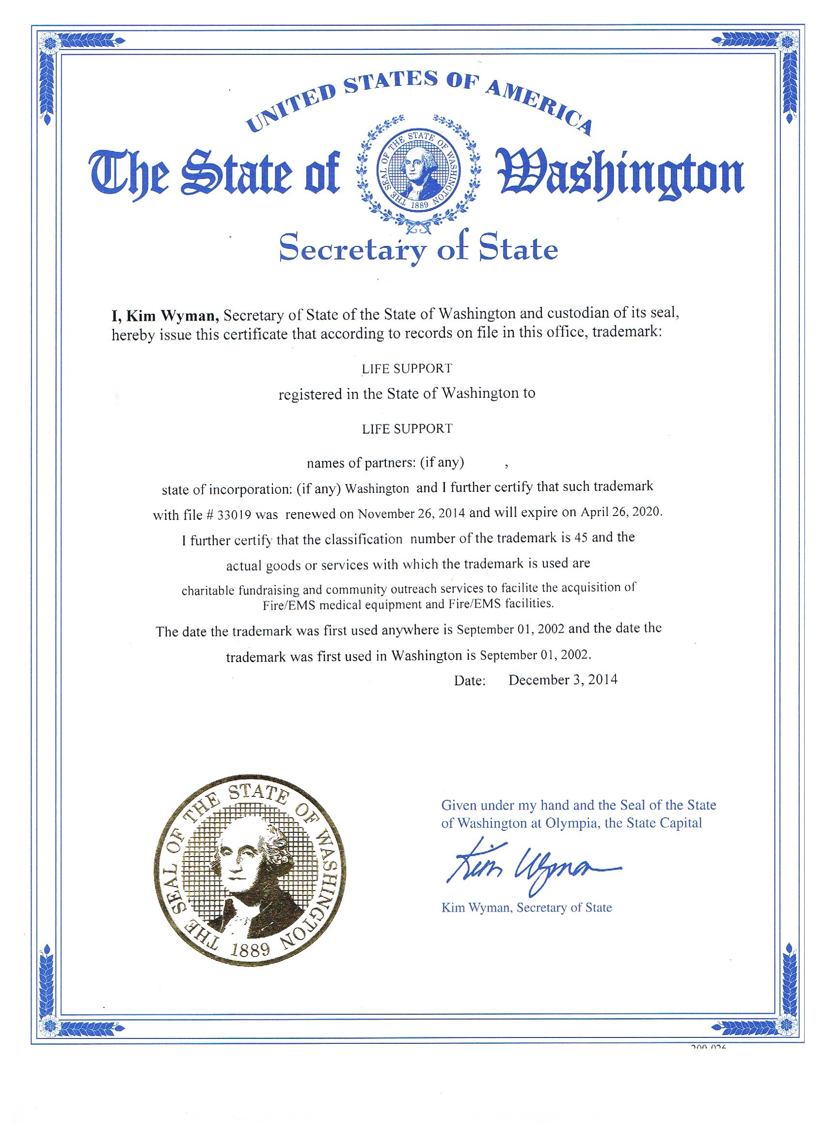 Business License Washington State Renewal