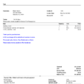 Handyman Invoice