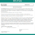 Sale Of A Business Form