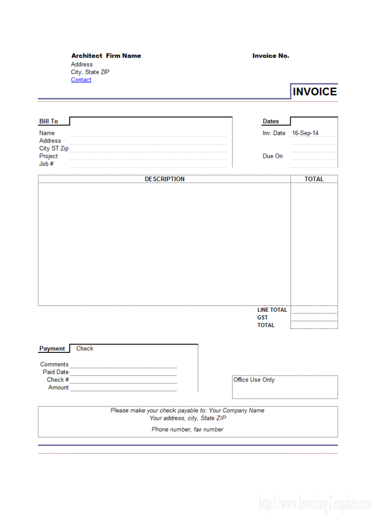 Work-Invoices — db-excel.com