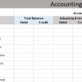 Accounting General Journal Template