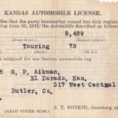 Car Registration License