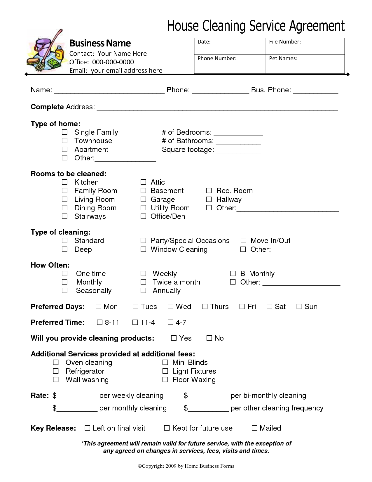 commercial cleaning invoice template