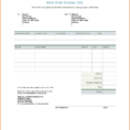 Hourly Invoice Template Excel