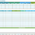 Household Budget Spreadsheet Monthly Template