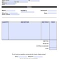 Invoice Template Microsoft Word 2003