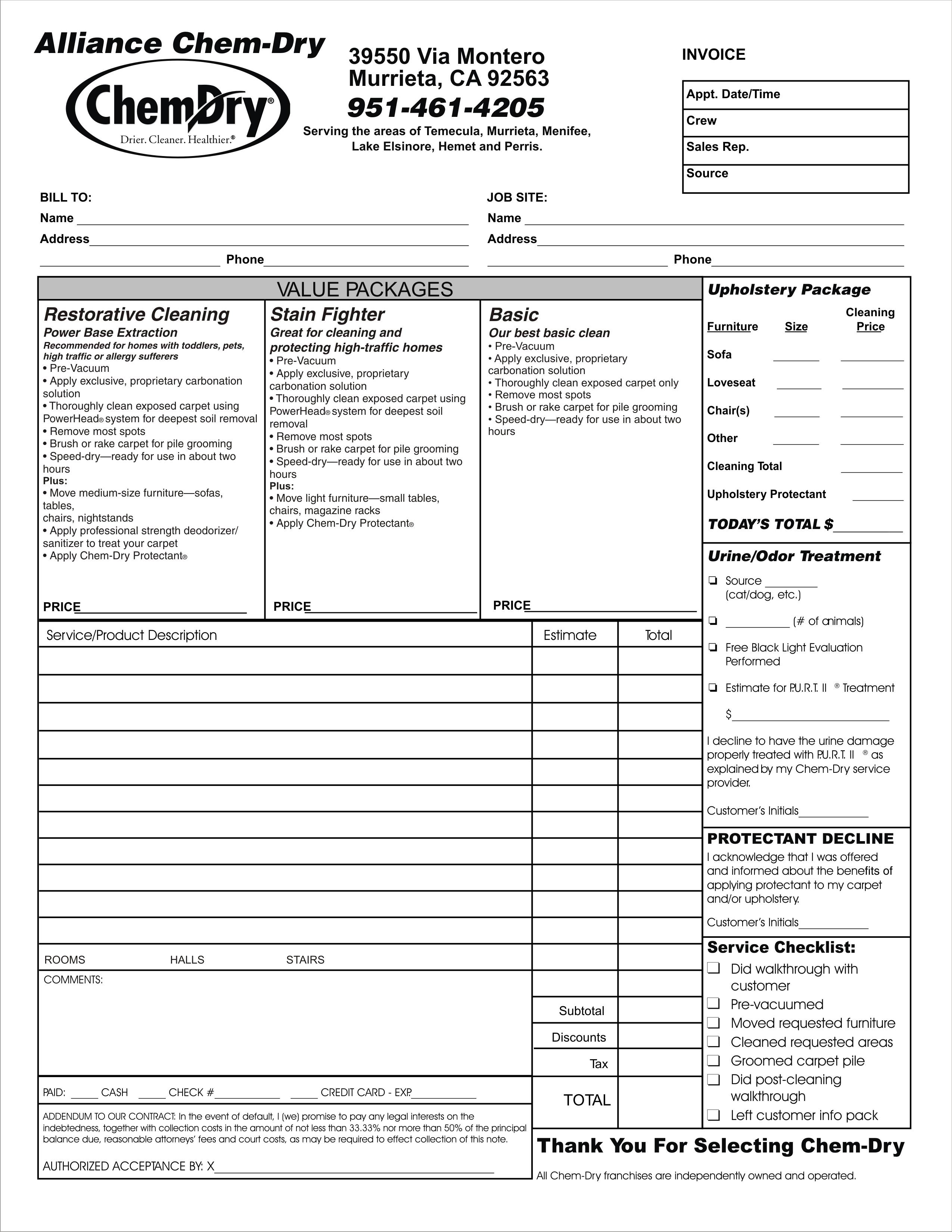 Microsoft Excel Invoice Template Free