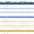 Monthly Finance Sheet Template