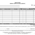 Monthly Invoice Template Free Word