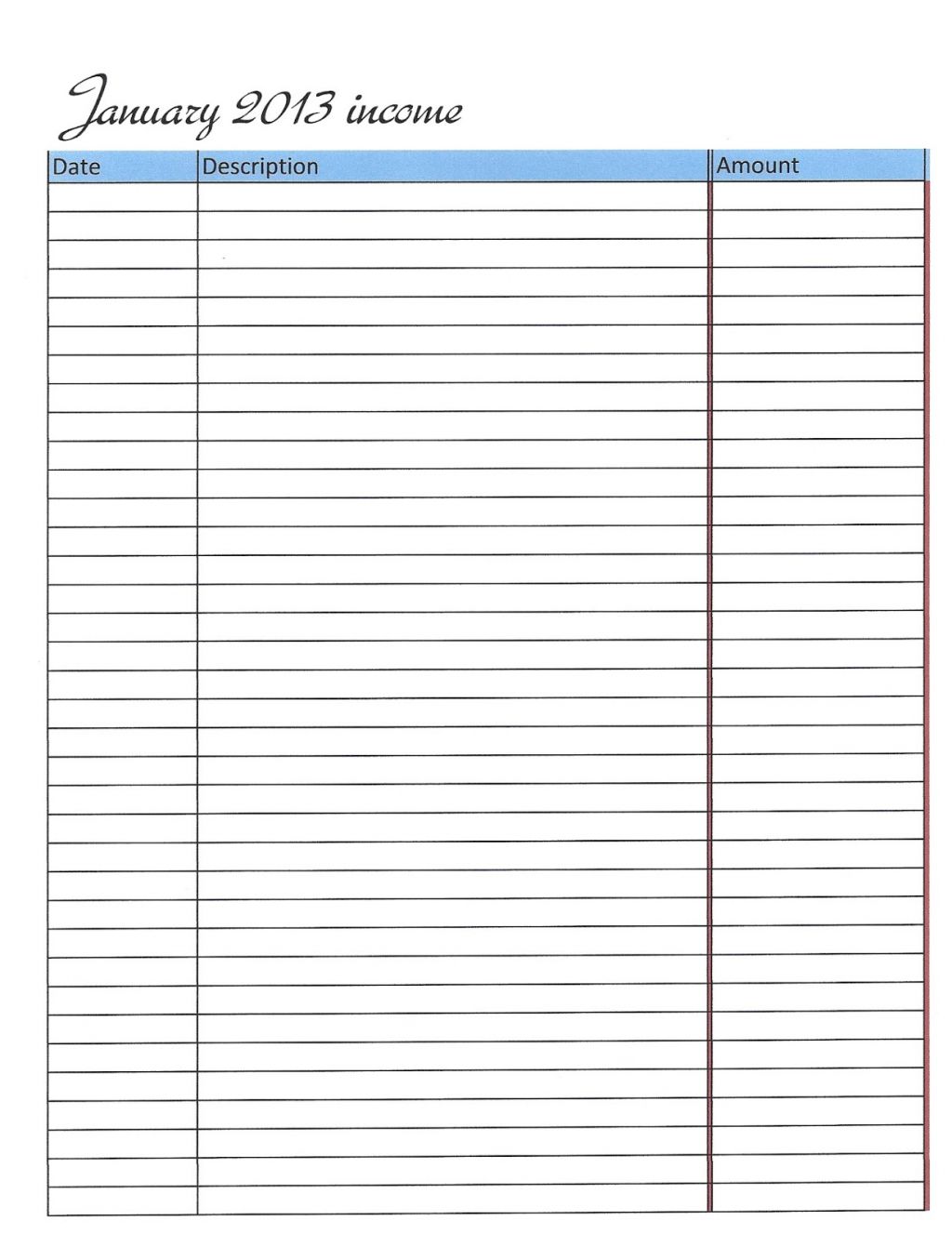 Monthly Invoice Template Db excel
