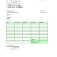 Office Invoice Template Excel