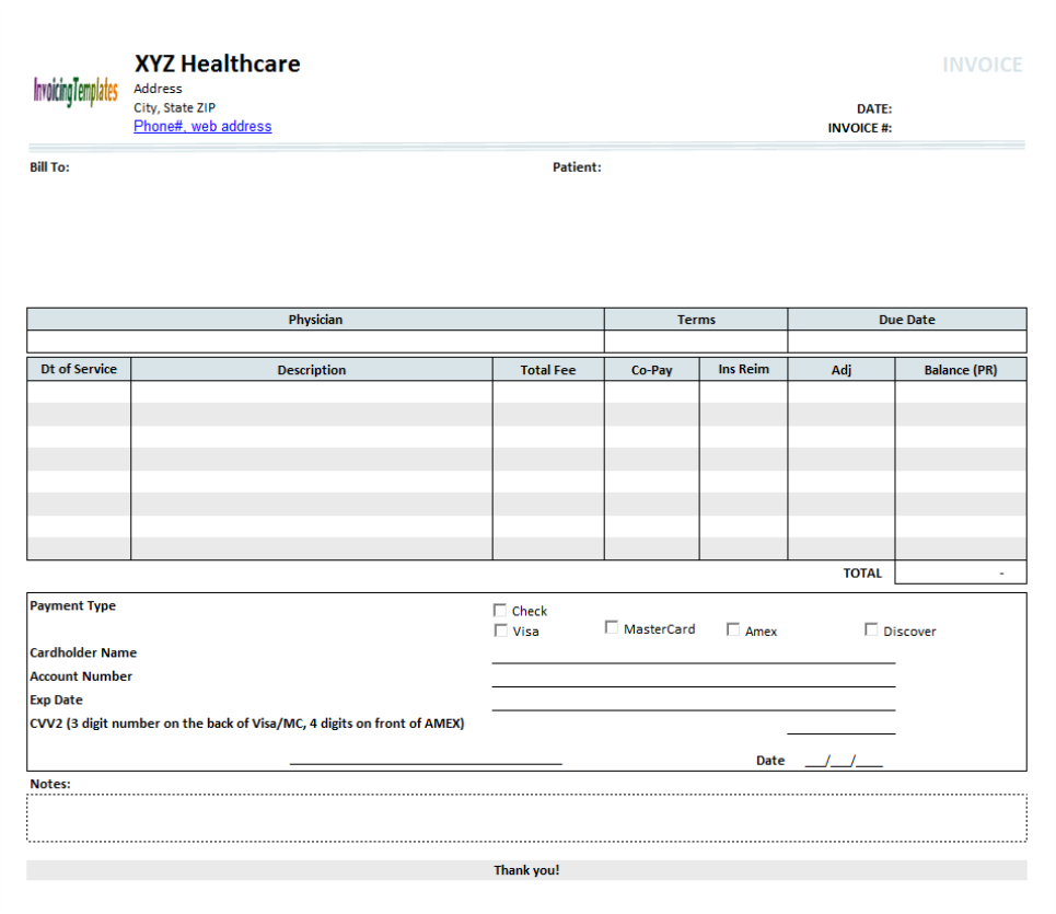 Open Office Invoice Template Download db excel com