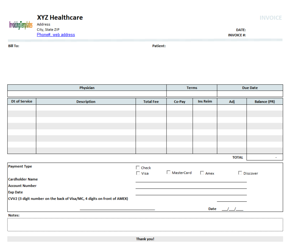 Open Office Invoice Template Download —