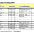 Project Management Schedule Template