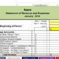 Simple Accounting Spreadsheet